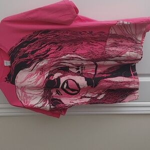 Threadless Men's US XL Pink Tee-Shirt designed by Jan Avendano